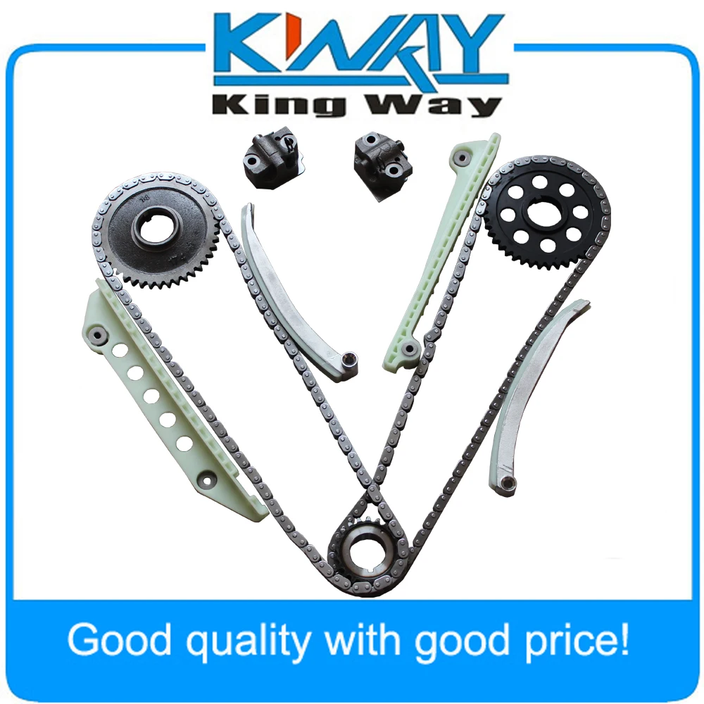 Engine Timing Chain Kit Fit for 1997 to 2010 Ford Explorer Expediton 4.6 281CID SOHC WINDSOR
Engine Timing Chain Kit Fit for 1997 to 2010 Ford Explorer Expediton 4.6 281CID SOHC WINDSOR