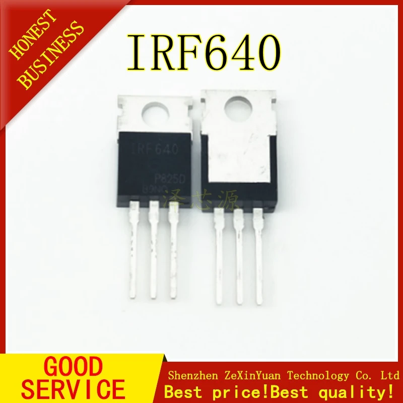 10 шт. IRF640N IRF640 IRF640NPBF 200V 18A-220 MOSFET N канал новый оригинальный fet | Электроника