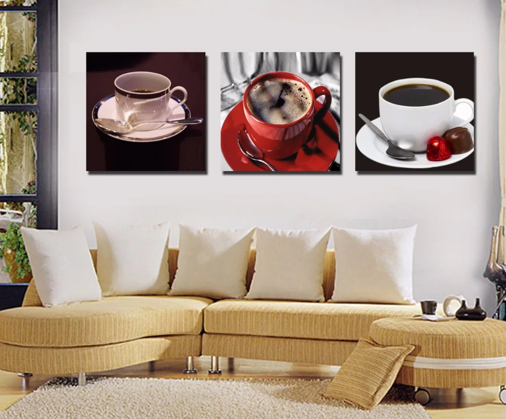 3pcs frame Coffee cup series canvas oil painting poster living room pictures on the wall Modular pictures Print free shipping
3pcs frame Coffee cup series canvas oil painting poster living room pictures on the wall Modular pictures Print free shipping