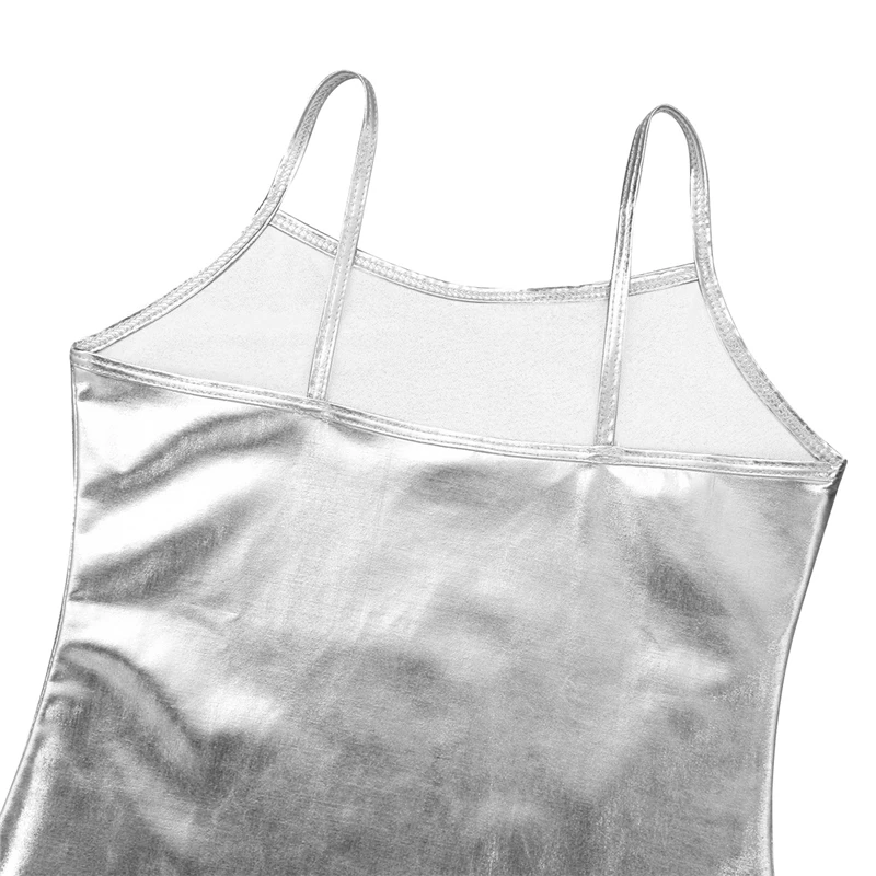 YiZYiF Kids Girls Camisole Shiny Metallic Color Tshirts ballet Dance Competition Stage Performance Spaghetti Shoulder Straps
YiZYiF Kids Girls Camisole Shiny Metallic Color Tshirts ballet Dance Competition Stage Performance Spaghetti Shoulder Straps