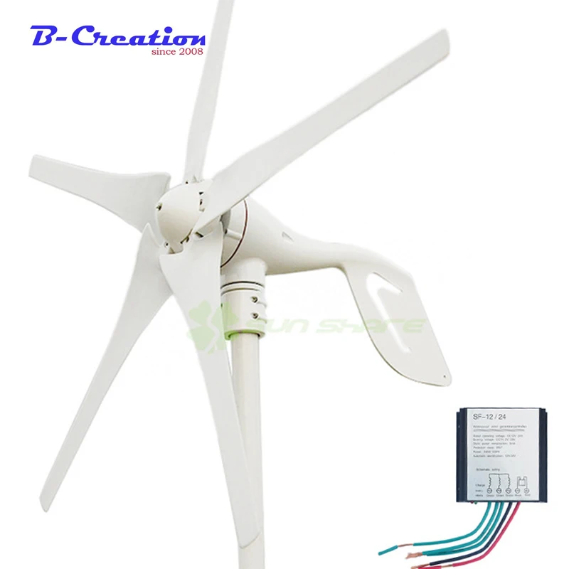400W Residential Wind Power Generator Max 600 Watts 12V/24v AC Output with Good Quality Regulator 3 Years Warranty
400W Residential Wind Power Generator Max 600 Watts 12V/24v AC Output with Good Quality Regulator 3 Years Warranty