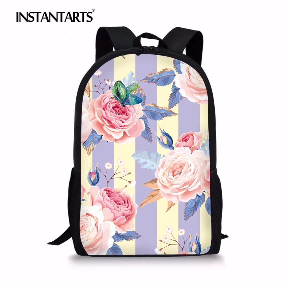 INSTANTARTS Youth Girl Mochila Floral School Bags 3D Flower Pattern Women Casual Large Mochilas Backpack Book Bag for Children 
INSTANTARTS Youth Girl Mochila Floral School Bags 3D Flower Pattern Women Casual Large Mochilas Backpack Book Bag for Children