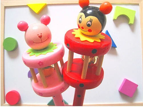 Best Birthday Gift Baby Rainbow Toy kid Pram Crib Handle Wooden Activity Bell Stick Shaker Rattle TOP28
Best Birthday Gift Baby Rainbow Toy kid Pram Crib Handle Wooden Activity Bell Stick Shaker Rattle TOP28