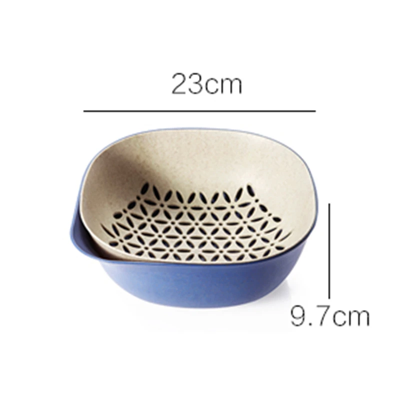 Household Double - Layer Plastic Washbasin Kitchen Thickened Asphalt Basket Fruit Basket Washing Basket Dripping Basket Washing
Household Double - Layer Plastic Washbasin Kitchen Thickened Asphalt Basket Fruit Basket Washing Basket Dripping Basket Washing