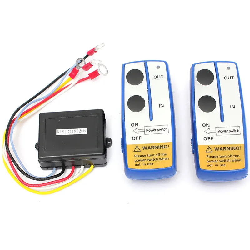 Marsnaska 3Pcs/Set Wireless Winch Remote Control Twin Handset 12V Two Matched Transmitters Easy Install
Marsnaska 3Pcs/Set Wireless Winch Remote Control Twin Handset 12V Two Matched Transmitters Easy Install