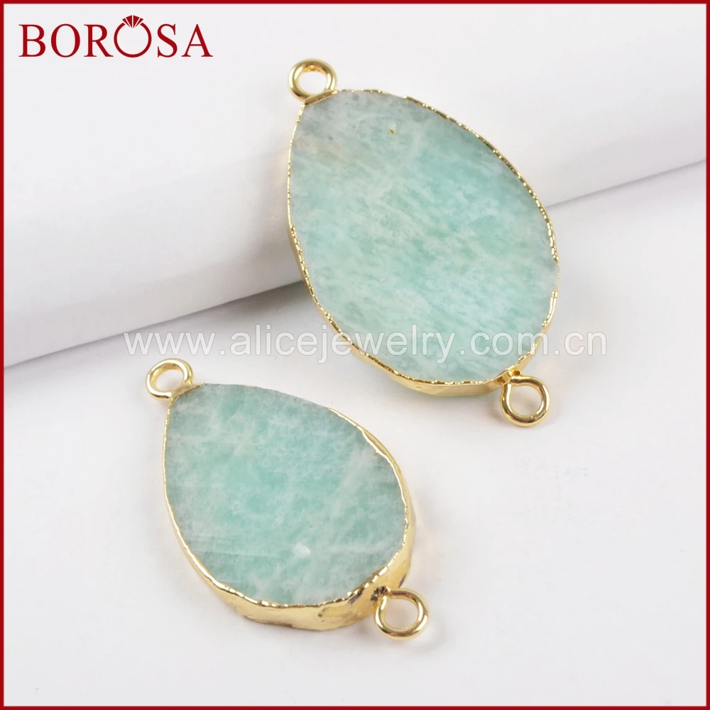 BOROSA 5/10PCS Fashion Gold Color Drop Shape Gems Amazon Connector Beads Drusy Stone Pendant for Necklace Jewelry DIY WX880
BOROSA 5/10PCS Fashion Gold Color Drop Shape Gems Amazon Connector Beads Drusy Stone Pendant for Necklace Jewelry DIY WX880