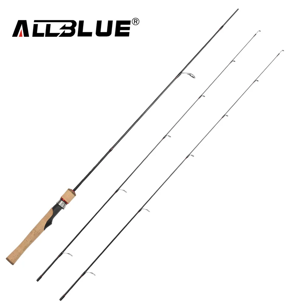 ALLBLUE Viking Spinning Rod UL/L 2 Tips 1.8m Ultralight 1/32 1/4oz 8LB 100% Carbon Fishing pesca peche Tackle|spinning rod|2 tipsfishing rod |