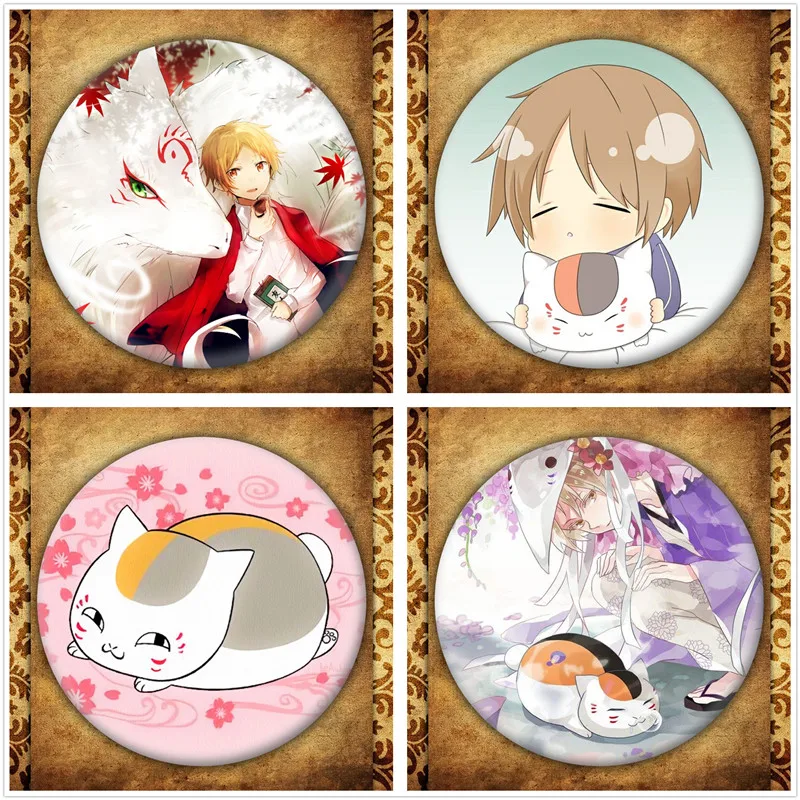 Japanese Anime Natsume's Book of Friends Display Badge Fashion Cartoon Figure Monster Cat Natsume Takashi Brooch Pin Accessories
Japanese Anime Natsume's Book of Friends Display Badge Fashion Cartoon Figure Monster Cat Natsume Takashi Brooch Pin Accessories