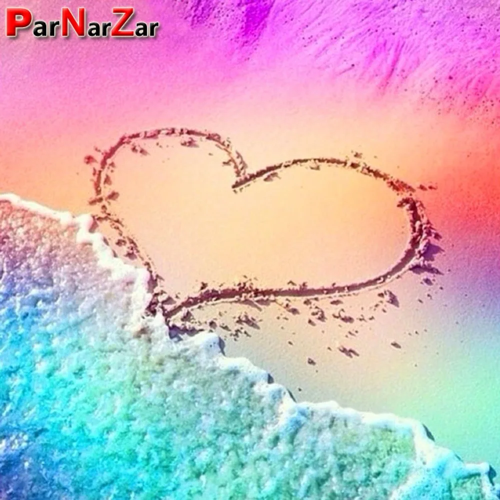 ParNarZar 5D DIY наборы для алмазной живописи-любовь сердце на пляже-для настенный Декор для дома
ParNarZar 5D DIY наборы для алмазной живописи-любовь сердце на пляже-для настенный Декор для дома