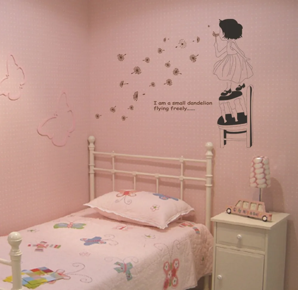 Hot girl blowing dandelion sitting room the bedroom of wall stickers household adornment wall stickers on the wall
Hot girl blowing dandelion sitting room the bedroom of wall stickers household adornment wall stickers on the wall