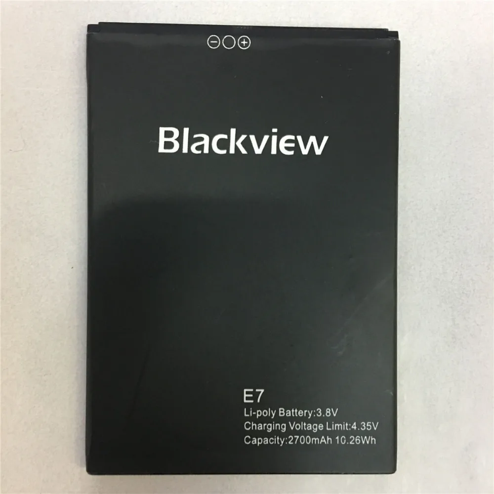 

100% Оригинальный запасной литий-ионный аккумулятор для Blackview E7 E7S 2700 мАч, запасные аксессуары, аккумуляторы для Blackview E7 E7S