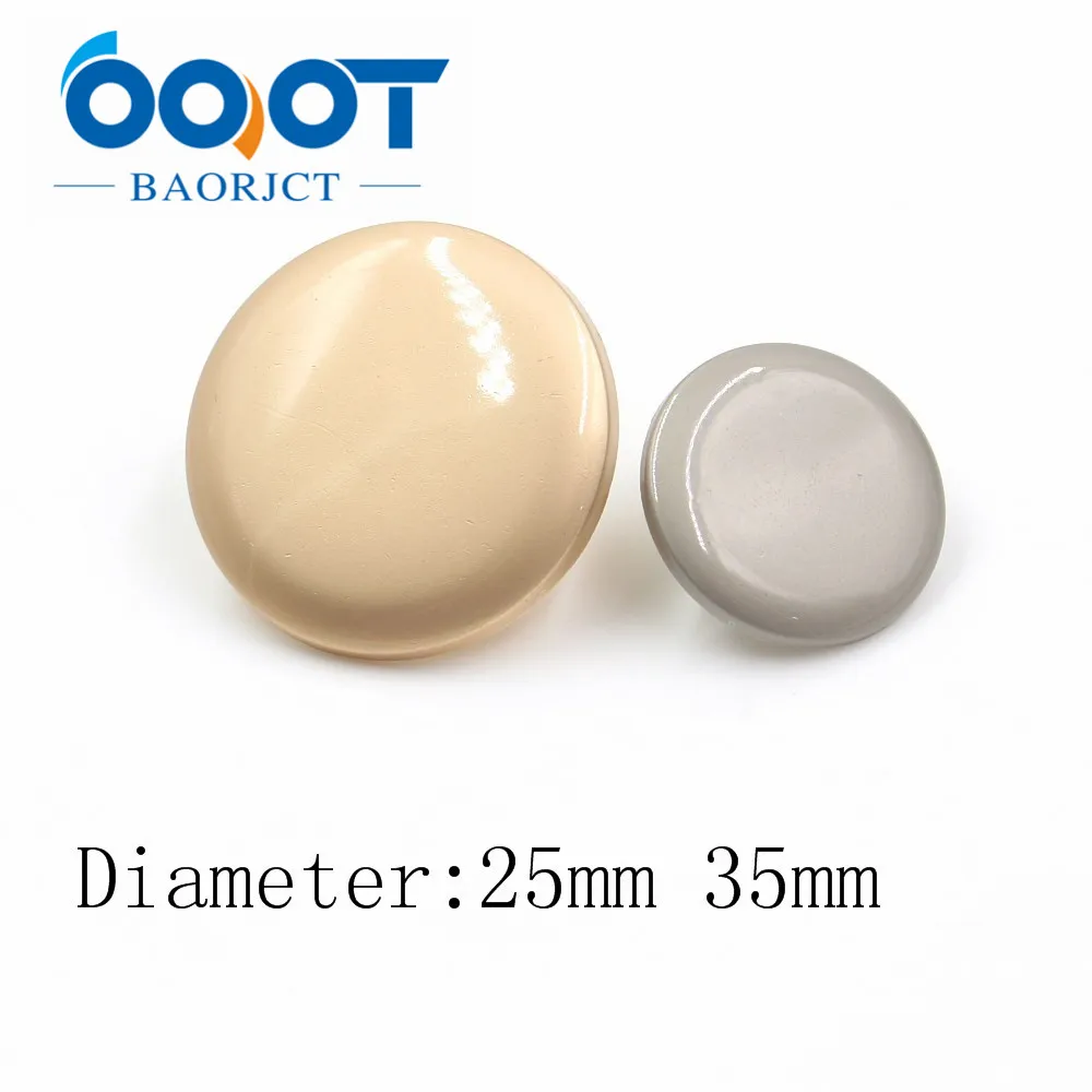 OOOT BAORJCT A 19512 545 10 шт./лот 25/35 мм Высококачественная золотая металлическая кнопка