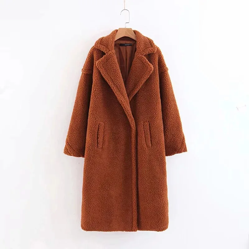 Vogue Women Faux Fur Coat Nice Winter Faux Teddy Coat Long Fur Coat Fashion Thick Warm Jacket Plus Size Outwear
Vogue Women Faux Fur Coat Nice Winter Faux Teddy Coat Long Fur Coat Fashion Thick Warm Jacket Plus Size Outwear