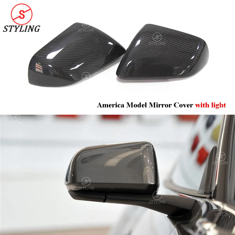 Carbon Fiber Rear Side View Mirror Cover For Ford Mustang America Model with Tuning Single Light Add On 2014-2016 2017 2018 2019
Carbon Fiber Rear Side View Mirror Cover For Ford Mustang America Model with Tuning Single Light Add On 2014-2016 2017 2018 2019