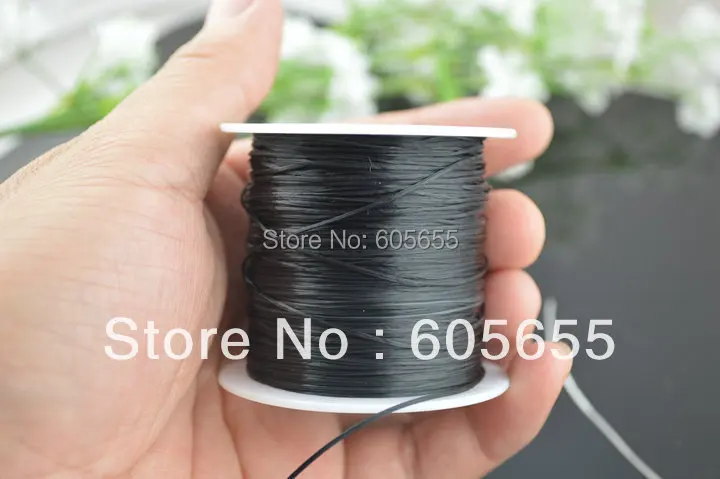 Black Color Crystal Elastic Line Cord Strong Enough Thread for Jewelry Necklace and bracelets Making 6 roles per lot Free Ship
Black Color Crystal Elastic Line Cord Strong Enough Thread for Jewelry Necklace and bracelets Making 6 roles per lot Free Ship