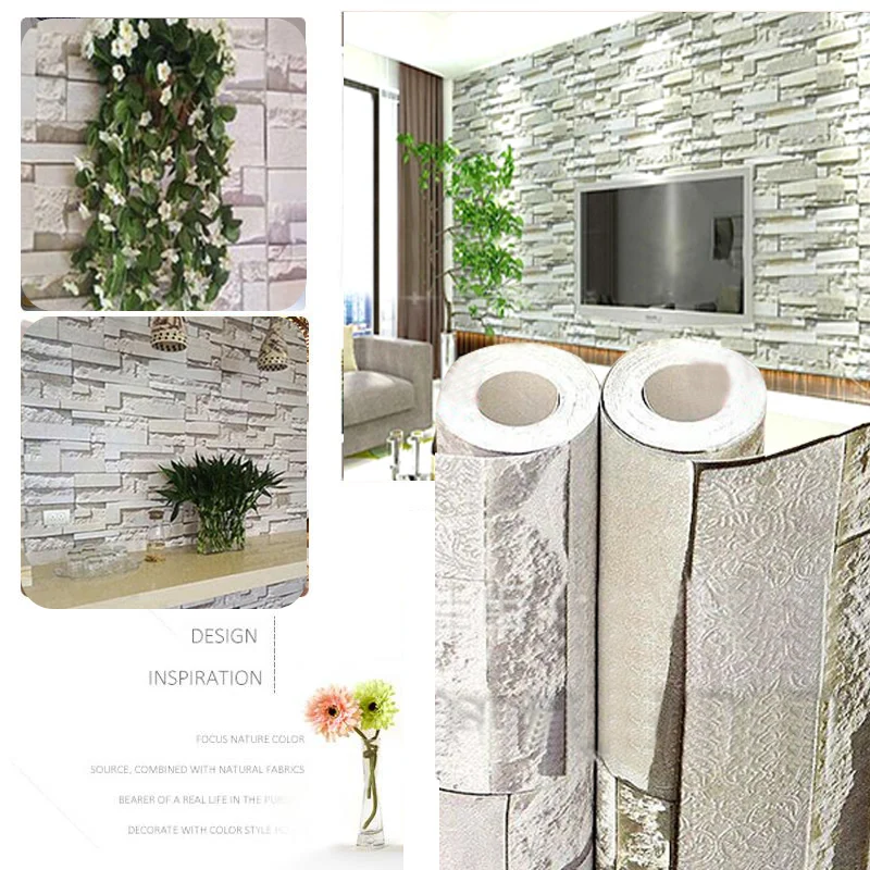 Vintage Wall Paper Waterproof Wall Papers Brick Home Decor 3D Imitation Rock Stone Vinyl Self-Adhesive Wallpaper For Walls
Vintage Wall Paper Waterproof Wall Papers Brick Home Decor 3D Imitation Rock Stone Vinyl Self-Adhesive Wallpaper For Walls