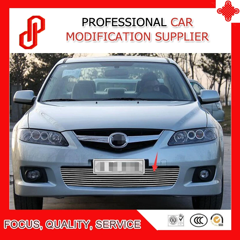 Modificate 304 Stainless steel car front grille racing grills grill cover trim for Mazda 6 2011 2012
Modificate 304 Stainless steel car front grille racing grills grill cover trim for Mazda 6 2011 2012