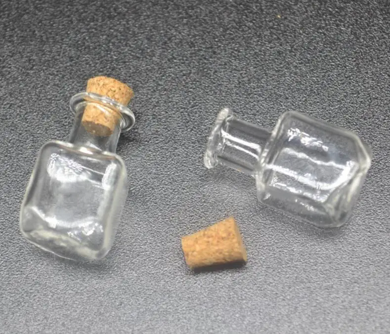 300pcs wholesale empty Glass wooden Cork stopper drift Bottle Vial Wishing Bottle DIY Pendant Craft Square cube shape decoration
300pcs wholesale empty Glass wooden Cork stopper drift Bottle Vial Wishing Bottle DIY Pendant Craft Square cube shape decoration