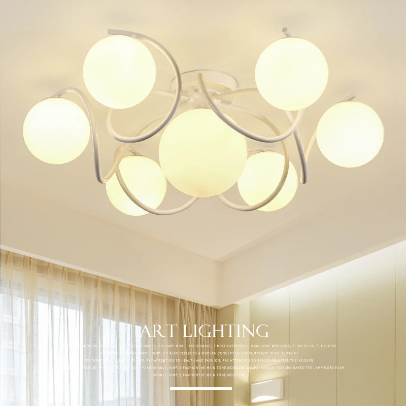 Modern minimalist ceiling lamp personality Nordic led living room lamp personality creative bedroom lamp
Modern minimalist ceiling lamp personality Nordic led living room lamp personality creative bedroom lamp