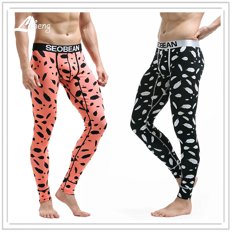 1PCS Fashion Men's Feather Print Warm Long Johns Clothes Male Sexy Cotton Slim Hip Leggings Tight Pants Men Long Pants Underwear
1PCS Fashion Men's Feather Print Warm Long Johns Clothes Male Sexy Cotton Slim Hip Leggings Tight Pants Men Long Pants Underwear