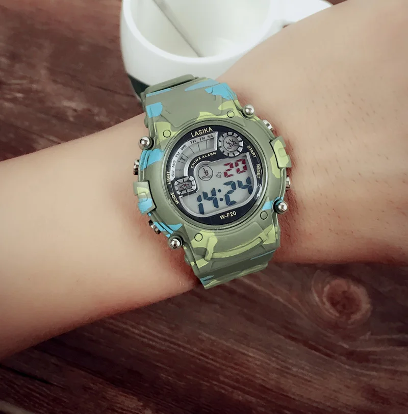 Camouflage Military Army Digital Watch Men LED Display G Style Luxury Sports Shock Watches Male Electronic Wrist Watches for Boy
Camouflage Military Army Digital Watch Men LED Display G Style Luxury Sports Shock Watches Male Electronic Wrist Watches for Boy