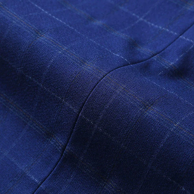 2019 High Quality Men'S Business Casual Single-Breasted Suits Men'S Simple Fashion Trend Wild Lattice Single West
2019 High Quality Men'S Business Casual Single-Breasted Suits Men'S Simple Fashion Trend Wild Lattice Single West