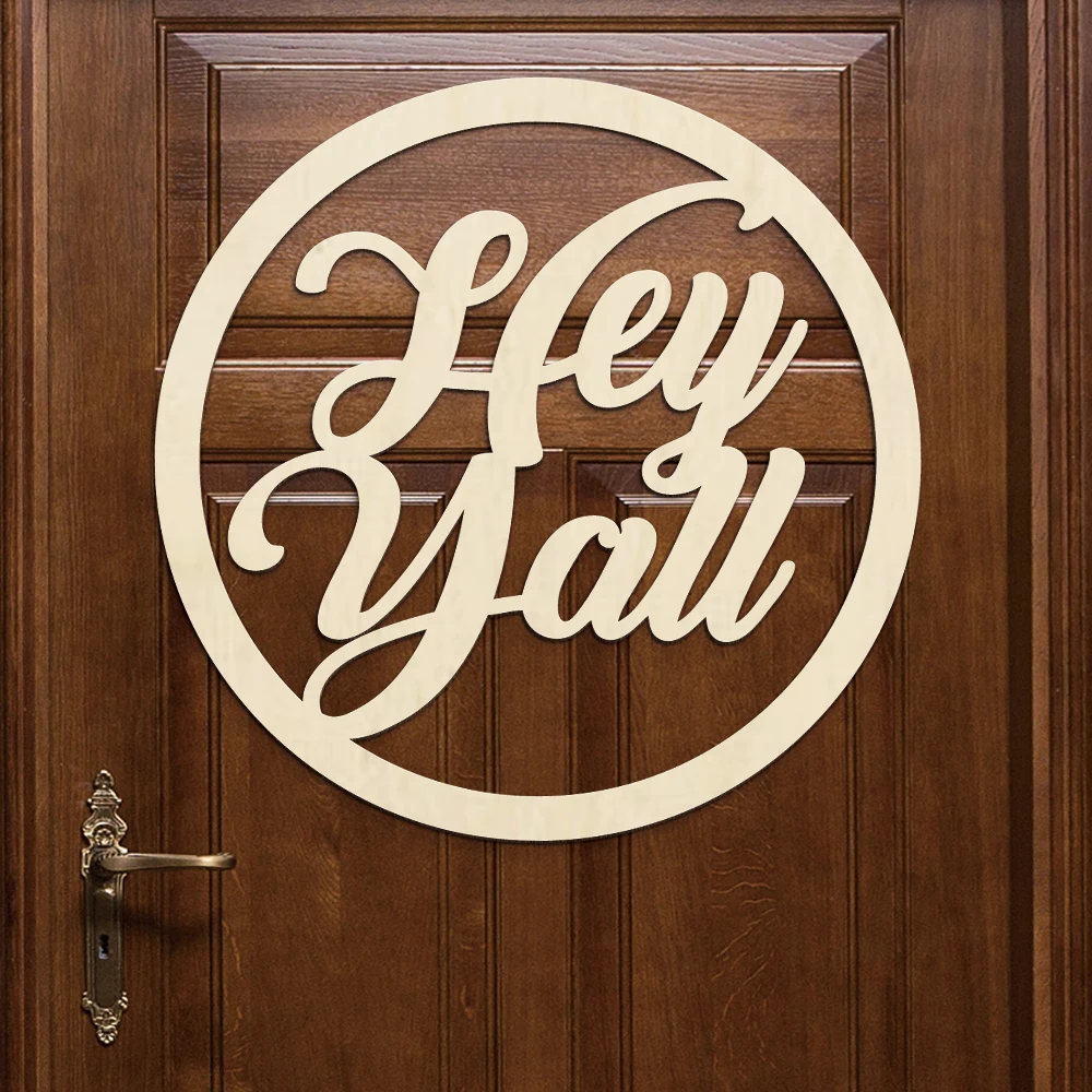 1pcs Hey Yall Door Hanger Welcome Door Sign Housewarming Gift Unpainted Door Hanger Front Door Wreath Wall Art Home Decoration
1pcs Hey Yall Door Hanger Welcome Door Sign Housewarming Gift Unpainted Door Hanger Front Door Wreath Wall Art Home Decoration