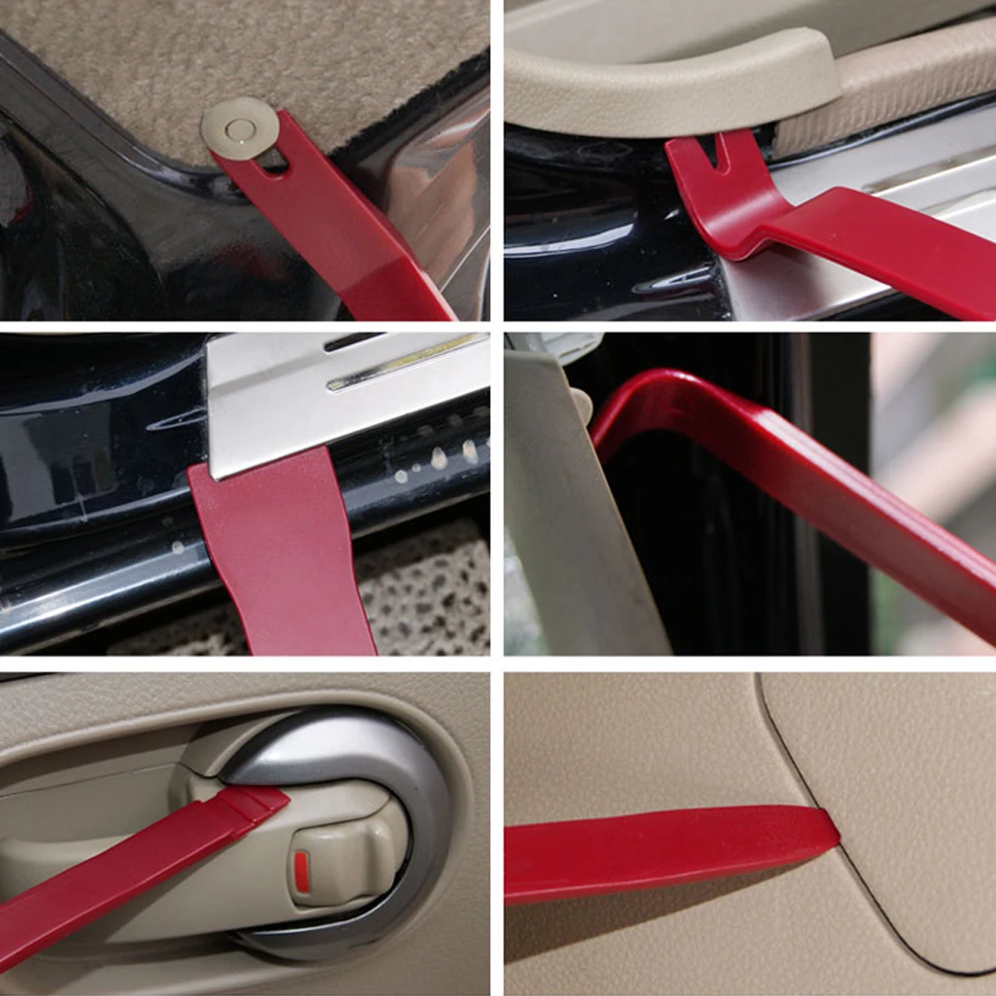 Interior Tool Kit 4pcs/7pc/8pc/13pc Pry Door Clip Radio Panel Car Removal Tool Trim Audio Dashboard Disassembly Repair Tools
Interior Tool Kit 4pcs/7pc/8pc/13pc Pry Door Clip Radio Panel Car Removal Tool Trim Audio Dashboard Disassembly Repair Tools