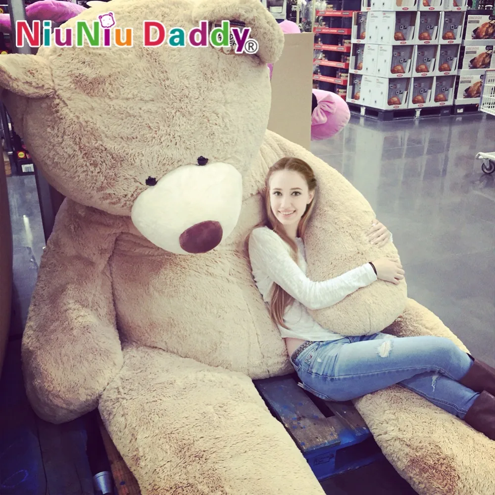 USA Teddy Bear Skin Huge Bear Shell Plush Toy American bear skin 80-260cm wholesale plush stuffed animal toy
USA Teddy Bear Skin Huge Bear Shell Plush Toy American bear skin 80-260cm wholesale plush stuffed animal toy