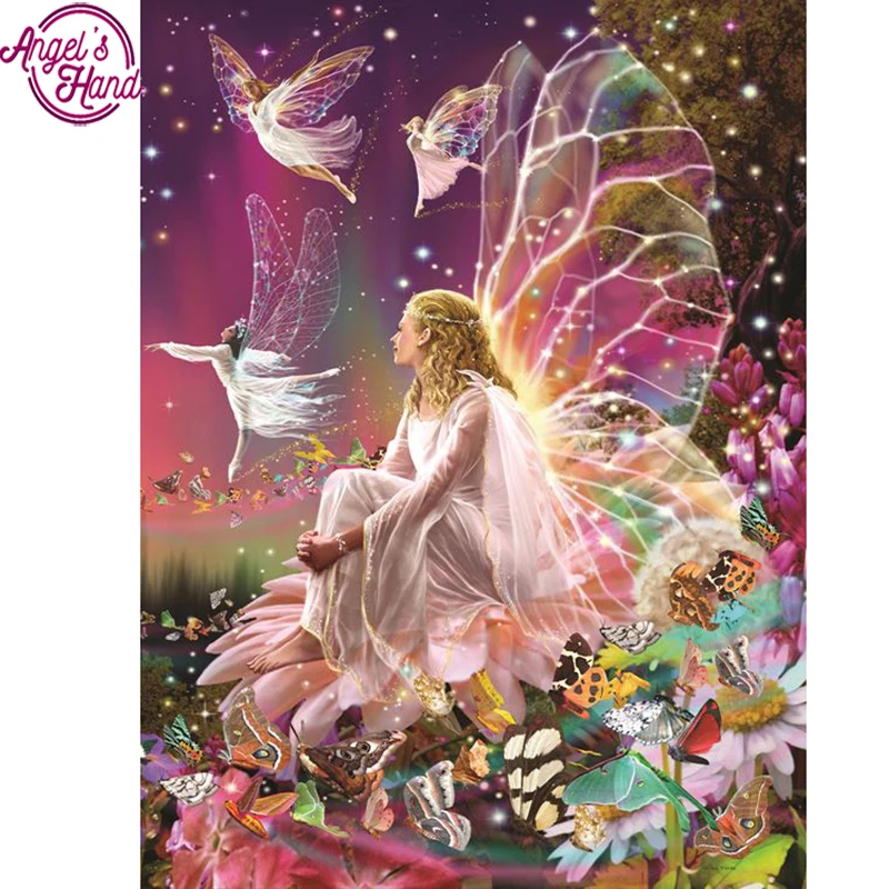 5D DIY diamond embroidery beauty butterfly angel diamond painting Cross Stitch full square Rhinestone mosaic decoration
5D DIY diamond embroidery beauty butterfly angel diamond painting Cross Stitch full square Rhinestone mosaic decoration