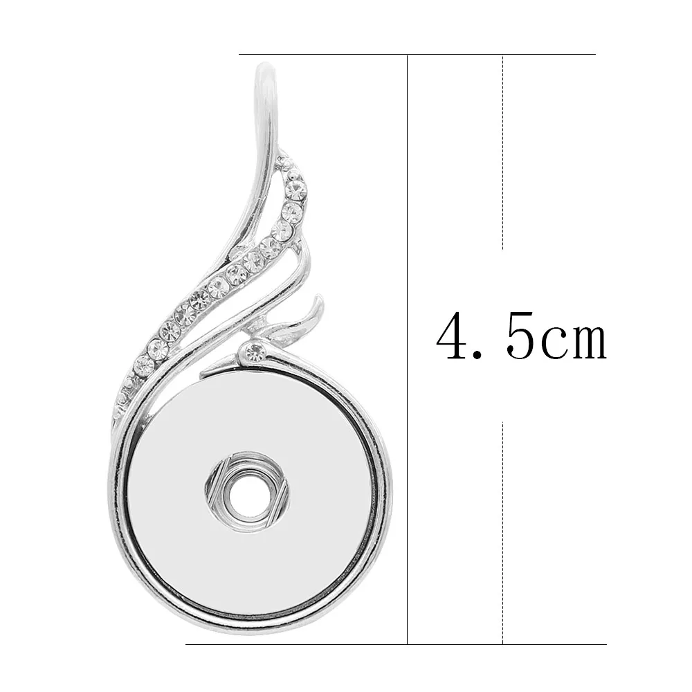 Винтажная Капля воды 18 мм 20 металла оснастки ожерелье и кулон стерлингового
