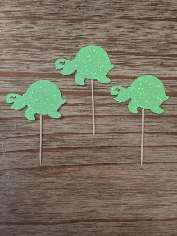 Glitter Turtles Cupcake Toppers birthday nautical Wedding Bridal Shower Engagement Party food picks
Glitter Turtles Cupcake Toppers birthday nautical Wedding Bridal Shower Engagement Party food picks