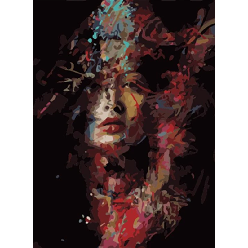 Painting By Numbers DIY Dropshipping 40x50 50x65cm Painted women Dark Figure Canvas Wedding Decoration Art picture Gift
Painting By Numbers DIY Dropshipping 40x50 50x65cm Painted women Dark Figure Canvas Wedding Decoration Art picture Gift