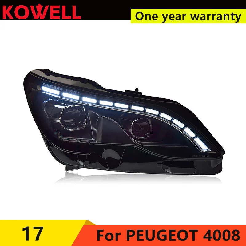 KOWELL Car Styling for Peugeot 4008 5008 Headlights 2016 Peugeot LED Headlight DRL Lens Double Beam H7 HID Xenon bi xenon len
KOWELL Car Styling for Peugeot 4008 5008 Headlights 2016 Peugeot LED Headlight DRL Lens Double Beam H7 HID Xenon bi xenon len