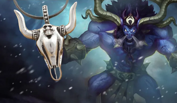 New Cool Men's Tauren Cow Skeleton Skull Titanium Stainless Steel leather chain Pendant Necklace Free shipping
New Cool Men's Tauren Cow Skeleton Skull Titanium Stainless Steel leather chain Pendant Necklace Free shipping