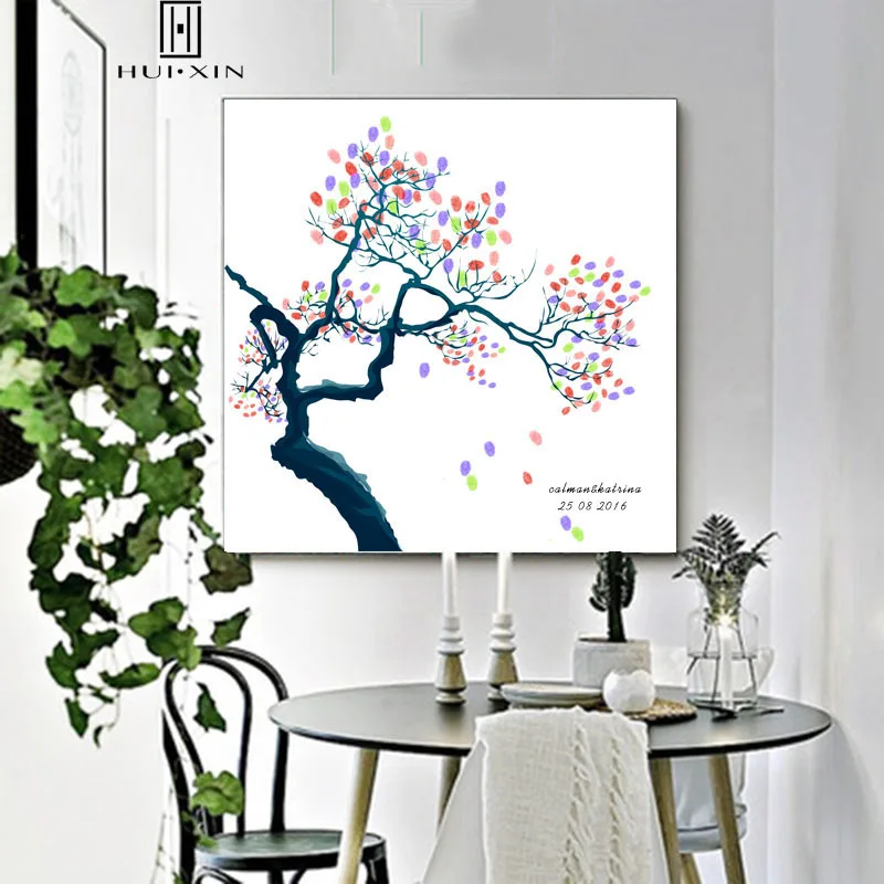Special Wedding Birthday Gift Guestbook Fingerprint Creative DIY Chinese Ink Painting Plum Tree Symbol of Charm For Home Deocor
Special Wedding Birthday Gift Guestbook Fingerprint Creative DIY Chinese Ink Painting Plum Tree Symbol of Charm For Home Deocor