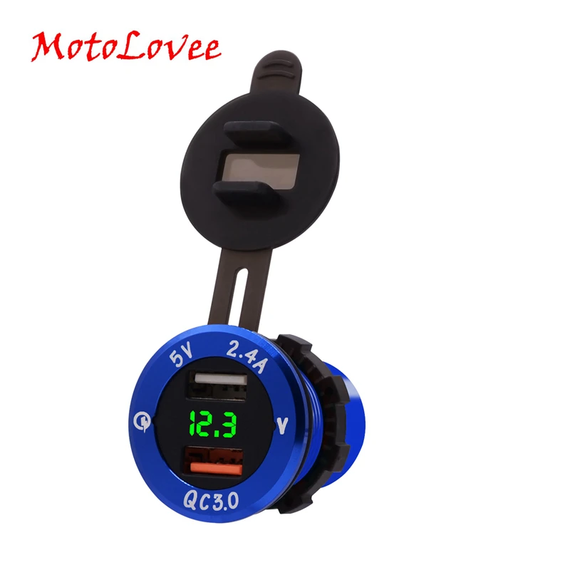 MotoLovee Car Quick Charger Vehicle DC 12 V-24 V Cigarette Socket Lighter 2 port QC 3.0 Power Adapter Dual USB For iPhone
MotoLovee Car Quick Charger Vehicle DC 12 V-24 V Cigarette Socket Lighter 2 port QC 3.0 Power Adapter Dual USB For iPhone