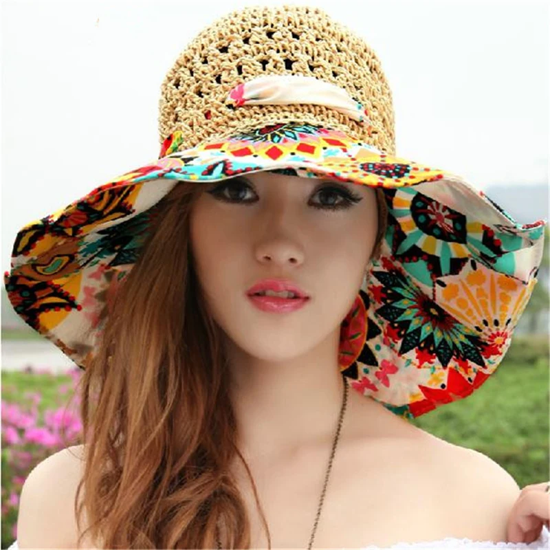 Fashion Design Flower Size Adjustable Straw Patch Summer Hat Women Beach Sun Bow Wide Brim Caps Ladies Headwear AD362
Fashion Design Flower Size Adjustable Straw Patch Summer Hat Women Beach Sun Bow Wide Brim Caps Ladies Headwear AD362