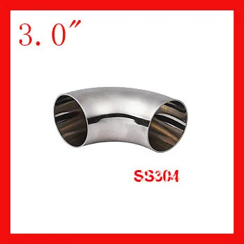 New arrival 3.0" SS304 stainless steel tube elbow 90 degree C elbow WELD elbow Pipe Fitting 5pcs/lot
New arrival 3.0" SS304 stainless steel tube elbow 90 degree C elbow WELD elbow Pipe Fitting 5pcs/lot