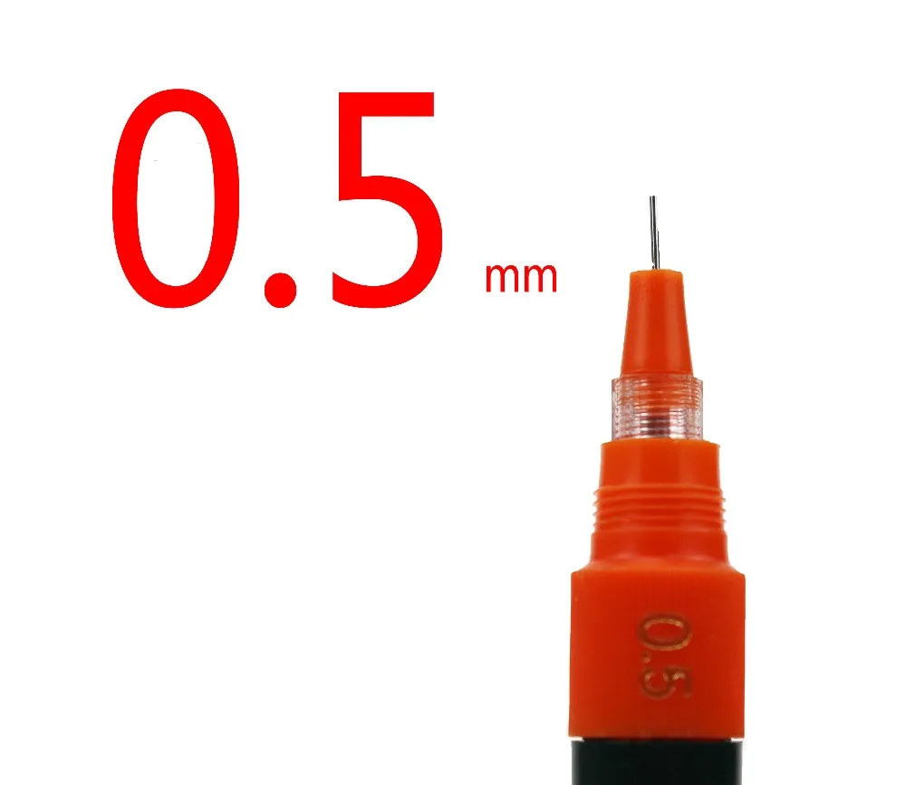 5 PCS/lot writing dia 0.5mm HERO Rechargeable ink needle pens drawing pen Technical pen
5 PCS/lot writing dia 0.5mm HERO Rechargeable ink needle pens drawing pen Technical pen