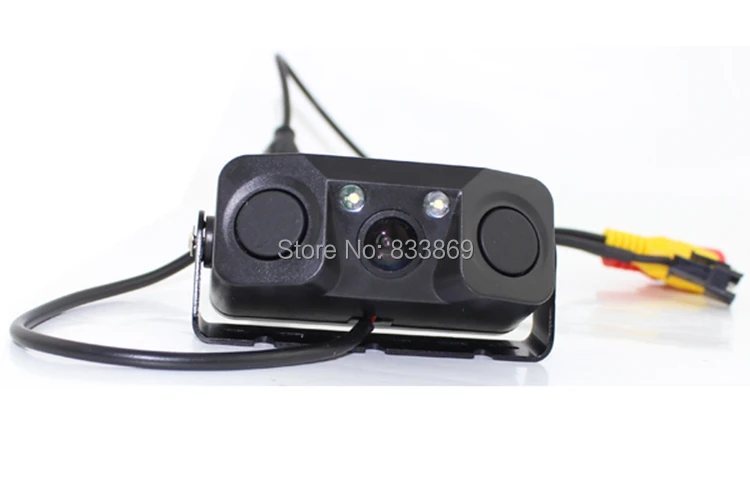 170 Degree 3 in 1 Sound Alarm Car Reverse Backup Rear View Camera Parking Radar System, Rearview Camera + 2 Sensors
170 Degree 3 in 1 Sound Alarm Car Reverse Backup Rear View Camera Parking Radar System, Rearview Camera + 2 Sensors