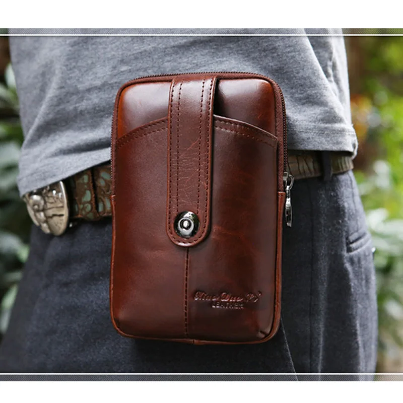 Men Genuine Leather Hip Bum Waist Pack Bag Real Cowhide Vintage Snap Button Cell/Mobile Phone Cigarette Belt Purse Fanny Bag
Men Genuine Leather Hip Bum Waist Pack Bag Real Cowhide Vintage Snap Button Cell/Mobile Phone Cigarette Belt Purse Fanny Bag