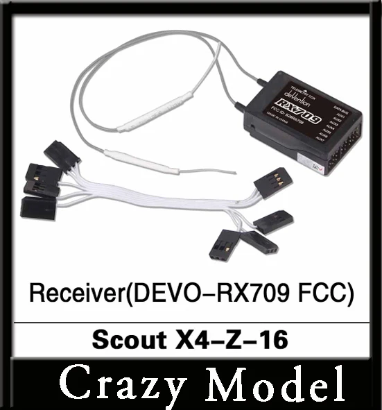 Free Shipping Original Walkera Scout X4 Parts Receiver(DEVO-RX709 FCC) Scout X4-Z-16
Free Shipping Original Walkera Scout X4 Parts Receiver(DEVO-RX709 FCC) Scout X4-Z-16