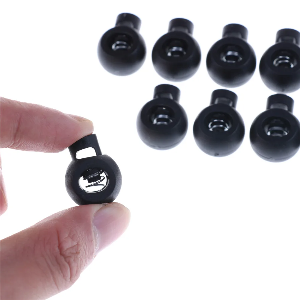 10pcs/Set Black Plastic Shoe Lace Shoelace Buckle Rope Clamp Cord Lock Stopper Running Supplies Shoes Accessories 2styles
10pcs/Set Black Plastic Shoe Lace Shoelace Buckle Rope Clamp Cord Lock Stopper Running Supplies Shoes Accessories 2styles