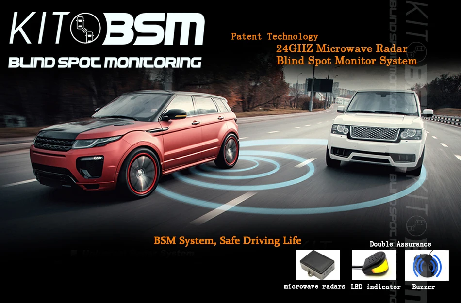 kitbsm 2017 NEW! Car Blind Spot Detection Rear View Sensor Safety Monitoring System for universal car
kitbsm 2017 NEW! Car Blind Spot Detection Rear View Sensor Safety Monitoring System for universal car