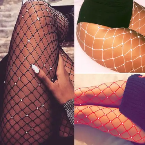 Hot EU US Women's Fashion Sexy Bling Crystal Rhinestone Fishnet Pantyhose Tights Stockings
Hot EU US Women's Fashion Sexy Bling Crystal Rhinestone Fishnet Pantyhose Tights Stockings