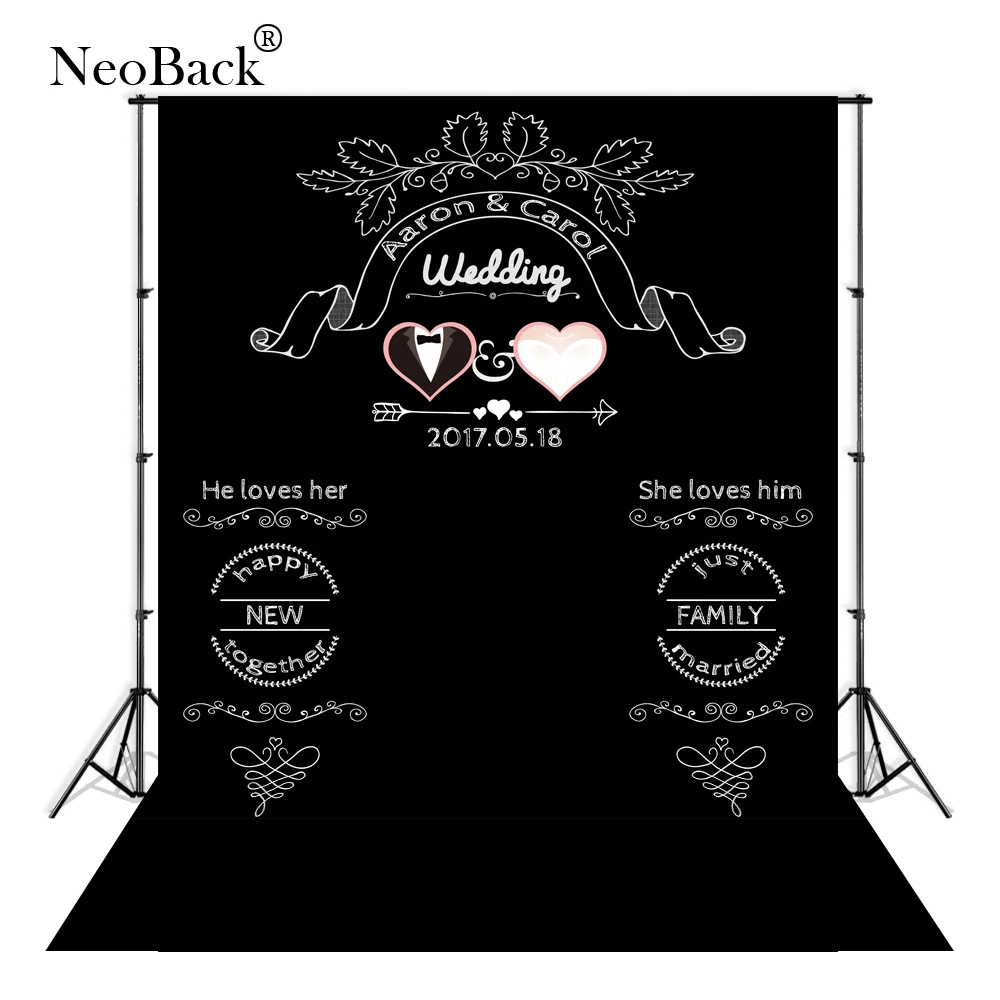 NeoBack пользовательские тканевый фон для свадебной фотосъемки Sweet love (Сладкая