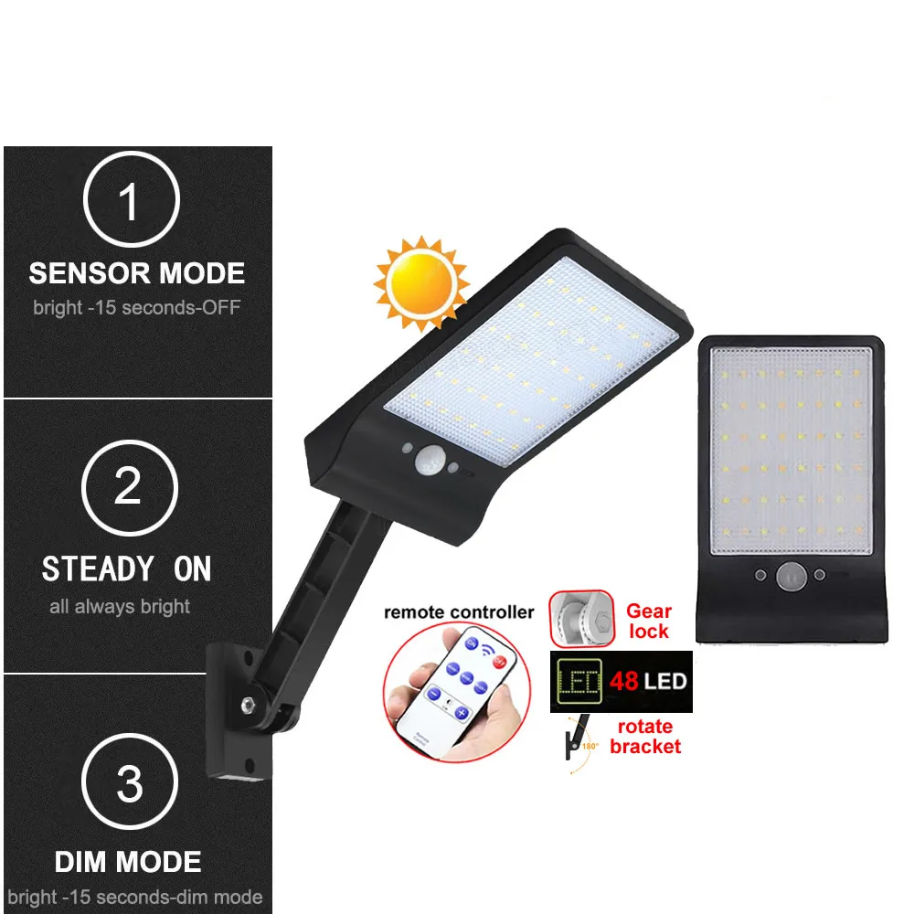 48/60 led Solar Light Adjustable Lightg Angle 800lm Waterproof Lamp Spotlight With Three Modes For Outdoor Gardn Lamps fo&
48/60 led Solar Light Adjustable Lightg Angle 800lm Waterproof Lamp Spotlight With Three Modes For Outdoor Gardn Lamps fo&
