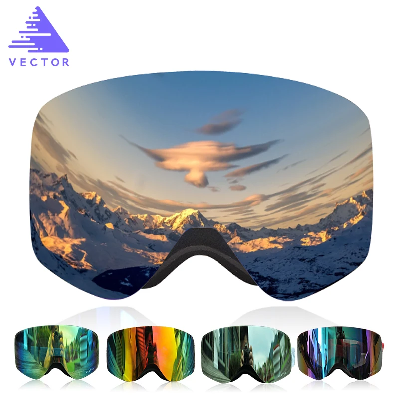 OTG Ski Goggles Snow Glasses Interchangeable Men Women Anti-fog Eyewear Compatibility Snowboard Skiing Sunglasses Outdoor Winter
OTG Ski Goggles Snow Glasses Interchangeable Men Women Anti-fog Eyewear Compatibility Snowboard Skiing Sunglasses Outdoor Winter