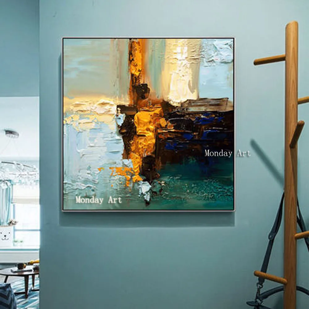 Hot art Artist 100% Hand-painted Abstract landscape Oil Painting Handmade painting on Canvas wall art artwork for living room
Hot art Artist 100% Hand-painted Abstract landscape Oil Painting Handmade painting on Canvas wall art artwork for living room
